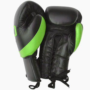 ถุงมือ MMA หนังผูกเชือกแห้งเร็วสำหรับฝึกซ้อมฝึกซ้อมฝึกซ้อมมวยไทยมวยไทย8-16ออนซ์ขนาด - Product Image 5