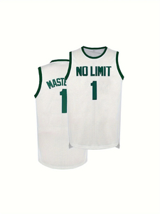 Custom Sports Basketball Jersey Set Breathable Reversible with Own Team Uniforms Patterned Sportswear Size Custom Basketball <b>Top</b> - Product Image 5