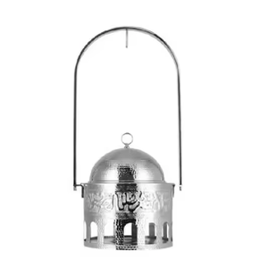 Casserole en métal de style arabe de luxe faite à la main de la meilleure qualité avec long couvercle suspendu - Product Image 1