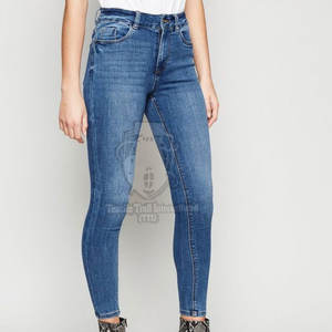 กางเกงยีนส์ผู้หญิงแห้งเร็ว พิมพ์โลโก้ได้  ใส่สบาย คุณภาพสูง - Product Image 4