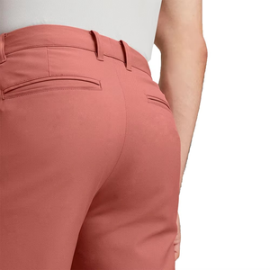 2024 New Wholesale Men's Golf <b>Pants</b> High Quality Cotton Blend Straight Trouser Lightweight Canvas Mid Flat Front-Formal Crystal - Product Image 4