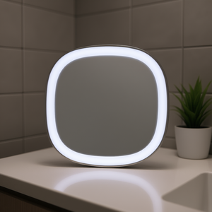 Specchio LED Pieghevole Qadan Personalizzato, Gadget dal Design Moderno - Product Image 3