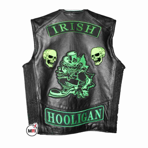 Vest <b>Canvas</b> <b>Jackets</b> Genuine Cowhide High Quality Custom Made Unique Design Moto Biker Style Winter Waterproof Breathable Custom - Product Image 5