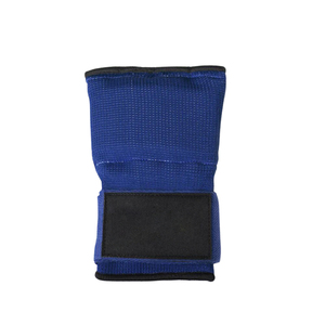 Gants de boxe Muay Thai sans doigts de haute qualité, gel intérieur, cuir PU antidérapant, fermeture à enfiler, protège-tête et protège-bouche pour sports de boxe - Product Image 2