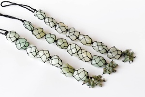 Colgantes de Cristal para Coche, Hechos a Mano, Ecológicos, de Primera Calidad, con Borlas de Aventurina Verde, para Decoración del Hogar, Feng Shui, Venta al Por Mayor - Product Image 3