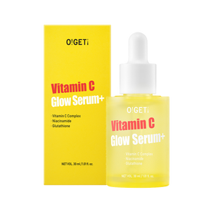 Korea O!GETi Vitamin C Glow Serum Plus ++ 30ml Hidratante facial Iluminador Ácido hialurónico Antienvejecimiento K-Beauty Cosmetics - Product Image 1