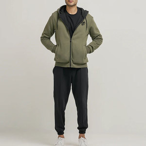 Vêtements chauds de haute qualité pour l'extérieur et l'usage quotidien, sweat à capuche doublé en sherpa, intérieur en polaire doux, confortable, durable et élégant. - Product Image 1