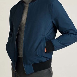 แจ็คเก็ตบอมเบอร์สไตล์วินเทจแบบสบายๆ คุณภาพสูง ผลิตตามสั่ง ขายส่ง รับทำ OEM  บุผ้าโพลีเอสเตอร์อุ่นๆ  แบบมีซิป  รับทำโลโก้ สี และขนาดตามสั่ง - Product Image 3