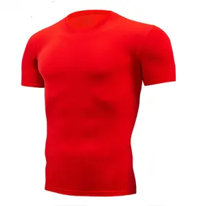 Venta al por mayor de poliéster/algodón respetuoso con el medio ambiente transpirable 180g cuello redondo Camiseta de gran tamaño hombres Boxy Tee Drop Shoulder Custom Fit Street - Product Image 5