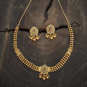 Collier antique 181089 élégant et intemporel pour les occasions de mariage - Product Image 2