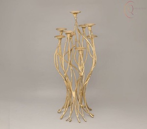 Luxury Metal <b>Candle</b> Holder for Home Interior and Hospitality Decor Suitable for Wholesale and <b>Large</b> Quantity Orders - Product Image 2