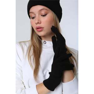 Guanti unisex neri in maglia Eld01 - Neri - Product Image 6