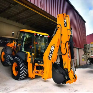 รถแทรกเตอร์420F 420E สำหรับแมวรถแบคโฮแบบใช้ล้อหมุน90HP รถแบ็คโฮมือสองราคาถูกพร้อมกระปุกเกียร์ที่จำเป็นสำหรับฟาร์ม - Product Image 1