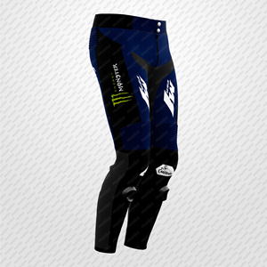 Alex Ramaha Motocyclette Custom Gear Perforé en cuir de vachette/kangourou Pantalon de course en cuir CE Protecteurs - Product Image 2