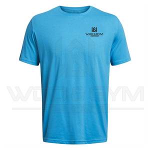 เสื้อยืดผ้าฝ้าย100% น้ำหนักเบาพิมพ์ลายโลโก้ได้ตามต้องการสำหรับผู้ชายแห้งเร็วไซส์ใหญ่พิเศษดีไซน์ว่างเปล่า - Product Image 3