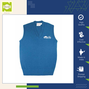Personnalisation possible pour un pull d'uniforme scolaire unisexe à demi-manches de qualité supérieure pour la saison automne/hiver à vendre - Product Image 6