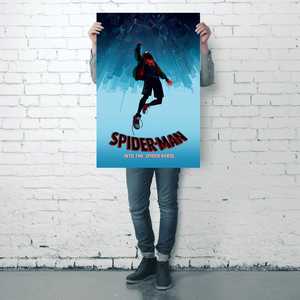 Affiche moderne de Spider-Man inspirée de 'Into the Spider-Verse-Fall', art mural sur toile - Product Image 2