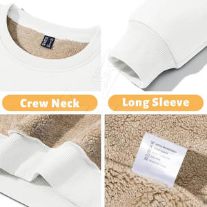 Fabricación de fábrica Sudaderas básicas de color sólido Logotipo impreso personalizado Sudaderas casuales para hombres - Product Image 5