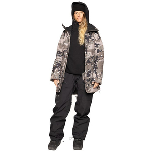 Women's Camouflage Snow Ski Jacket Pants <b>Waterproof</b> Insulated Winter Wear for Men <b>Spray</b> Green Grape Snowboard Ski Suits - Product Image 5