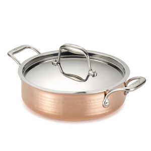 Marmite classique en acier inoxydable ustensiles de cuisine et aliments servant des casseroles chauffantes pour aliments fourniture d'ustensiles de cuisine design poli miroir - Product Image 6