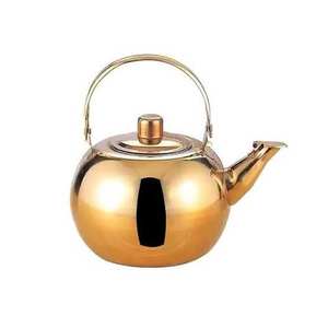 Best Home Decorative Brass Metal <b>Water</b> <b>Kettles</b> Golden Finish Tabletop Dinnerware for Kitchen & Living Room Decor - Product Image 6