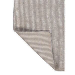 Tesoro Ivory Hand Loom Wool Viscose Kilim Rug Luxury Modern Muslim Floor Rugs for Teens Solid Color Jute Hwv-13030(Fr) <b>Washable</b> - Product Image 5