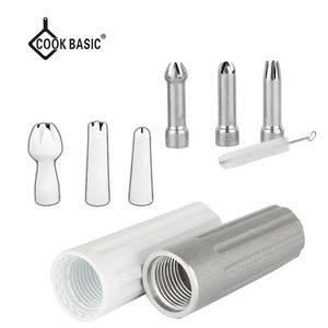 1l Aluminium Zweepslagroom Schuimer Pistool Koffie Dessert Verse Room Jager Boter Dispenser Cake Cream Whipper - Product Image 4