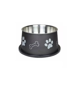 Bol et mangeoire en acier inoxydable pour animaux de compagnie, nouveau Design bol d'alimentation en métal pour chat et chien - Product Image 1