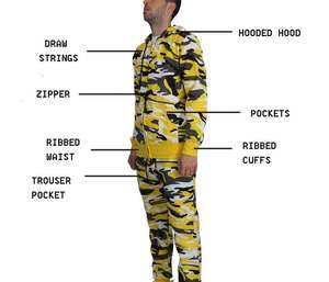 Ensembles de survêtements de camouflage pour hommes disponibles chez rukhmalsports avec votre jogging personnalisé imprimé camo pour hommes prix de gros - Product Image 4