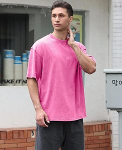 เสื้อยืดล้าง boxy ขนาดใหญ่ - Product Image 1
