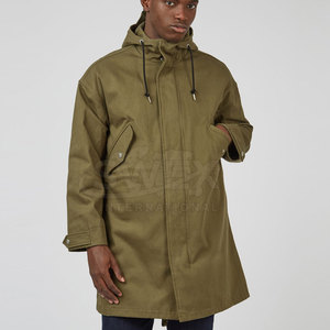 Parka de Cola de Pescado de Secado Rápido con Diseño Personalizado para Hombre, Mangas Largas, Nuevo Estilo y Diseño - Product Image 1