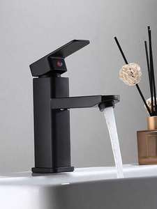 Llave de monomando Para lavabo de BANO-Negro-2211 - Product Image 3