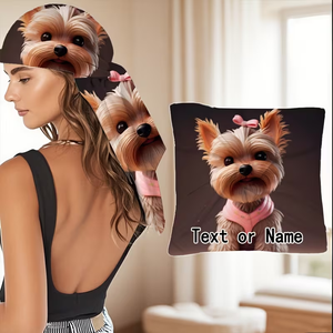 Tela de Pañuelo Estampada en Satén Personalizada de Primera Calidad con Marca Privada para Publicidad, Eventos Corporativos y Regalos - Product Image 2