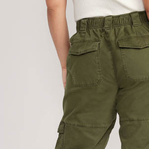 Custom <b>Women</b> Solid Straight Loose Fit <b>Cargo</b> Trousers Wholesale Fashion High Quality <b>Baggy</b> 6 Pockets <b>Cargo</b> <b>Pants</b> Ronpex - Product Image 6