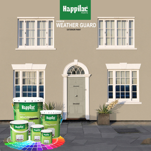 Peinture pour mur extérieur de qualité supérieure, blanche, anti-humidité, imperméable, avec protection contre les intempéries, peinture émulsion acrylique latex - Product Image 2