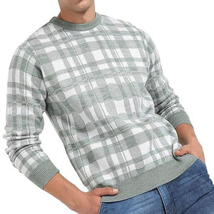 Suéter Transpirable de Cuello Redondo para Hombre, 100% Algodón, Informal de Verano, Tejido de Punto, MOQ Bajo, Precio Económico, Diseño Personalizado - Product Image 4