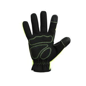 Guantes de seguridad mecánicos de cuero Guantes de trabajo de seguridad transpirables, antiquímicos y resistentes al calor - Product Image 2