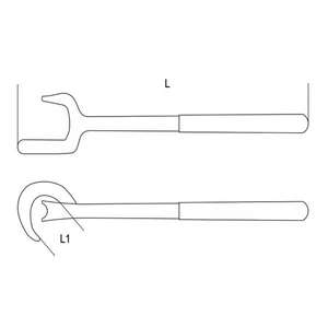 BETA-Llave de válvula de seguridad a prueba de chispas Herramienta antichispas - Product Image 2