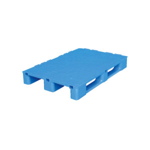 พาเลทเอทัป 80x120 มม. สำหรับงานหนัก ผลิตจากพลาสติก HDPE เกรดเวอร์จิ้น สำหรับคลังสินค้า แบบหน้าเดียว สำหรับงานอุตสาหกรรม รองรับน้ำหนักได้ 2 ตัน พร้อมรางเลื่อน 2 ราง - Product Image 1