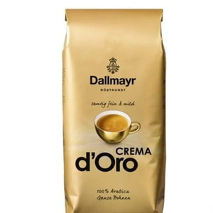Súper calidad Dallmayr Crema d'Oro Café 1kg Paquete de frijoles enteros Aromático Premium Tostado Espresso Mezcla Suave Crema Sabor Fresco - Product Image 2