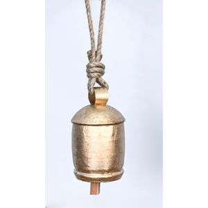 Cloches de vache en métal doré de style moderne de qualité supérieure suspendues décoration de Noël décorative du fournisseur en gros - Product Image 6