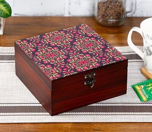 MDF Box With Latch Rectangle Hot Selling Gifts & Crafts <b>Wooden</b> Boxes <b>Wall</b> <b>Signs</b> Made In India - Product Image 4
