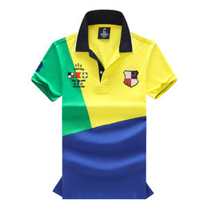 Golf de alta calidad para hombres para Polos manga corta 100% algodón Casual moda personalizado impreso bordado patrón sólido - Product Image 6