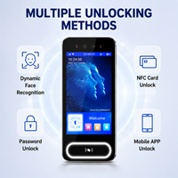Terminal de contrôle d'accès H8 ProMax 8 pouces avec reconnaissance faciale, WiFi, TCP/IP, carte NFC, mot de passe, système d'entrée intelligent pour portes - Fabricant