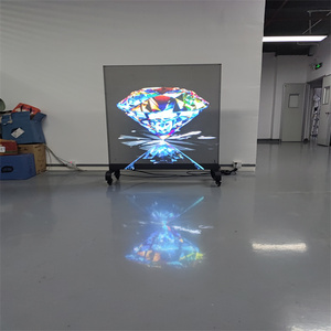 Écran LED transparent Miracle Bean P3.9-7.8 rideau étanche pour magasin de détail publicité écran de calandre LED affichage d'animation - Product Image 1