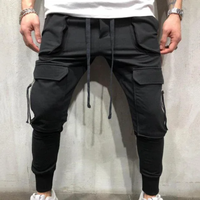 Pantalon de jogging cargo pour homme, pantalon de survêtement Pro Club, bas de survêtement, pantalon de sport décontracté pour homme de haute qualité