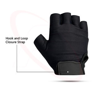 Venta caliente Guantes de levantamiento de pesas en cuero sintético Guantes de fitness para hombres Gimnasio Guantes de cuero Guantes deportivos - Product Image 5