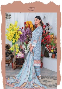 Costumes pakistanais Shalwar Kameez 100% Coton Robe d'été pour femmes Taille Plus Vêtements pour femmes - Product Image 5