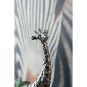 Sculpture de figure humaine abstraite personnalisée en aluminium plaqué or, impression UV, décoration moderne pour l'extérieur et la maison, Chine - Product Image 2