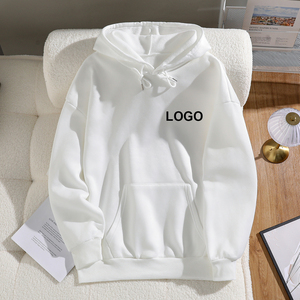 Sweat-shirt à capuche personnalisé pour homme, veste d'automne, poids lourd, 100% coton, polaire, écologique, vêtements de travail unisexe, coupe régulière, logo - Product Image 1